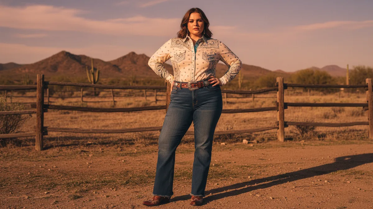 Western Outfits for Hourglass Figure: 10 Looks That Flatter Your Curves