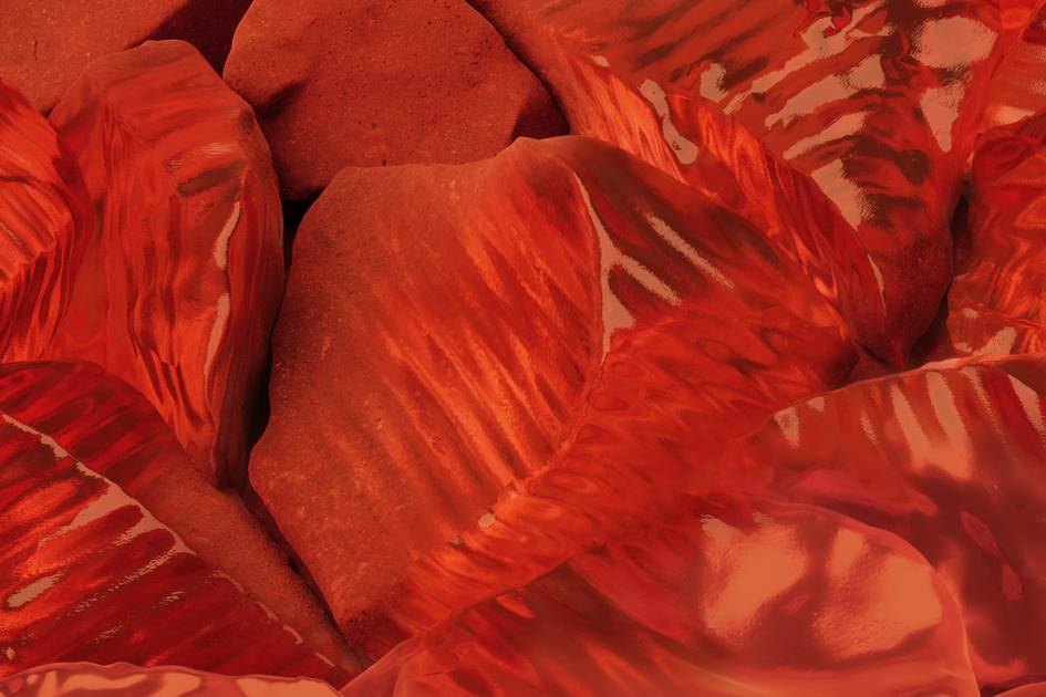 WGSN and Coloro Radiant Earth 2028 Color of the Year burnt red-orange earthy swatch