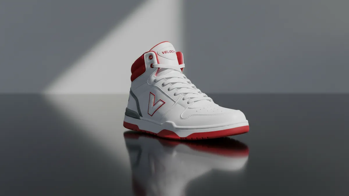 Air Jordan 10 Retro Red Steel sneaker in White Varsity Red and Light Steel Grey colorway returning Spring 2027