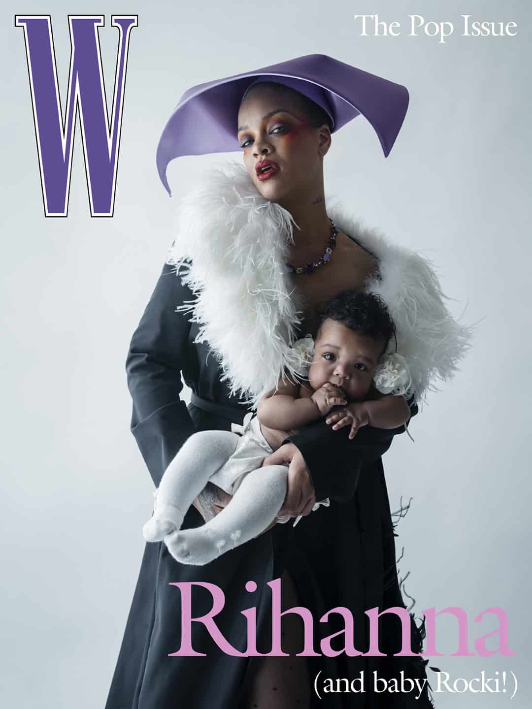 Rihanna and Baby Rocki Cover W Magazine’s 2026 Pop Issue in Dior Haute Couture