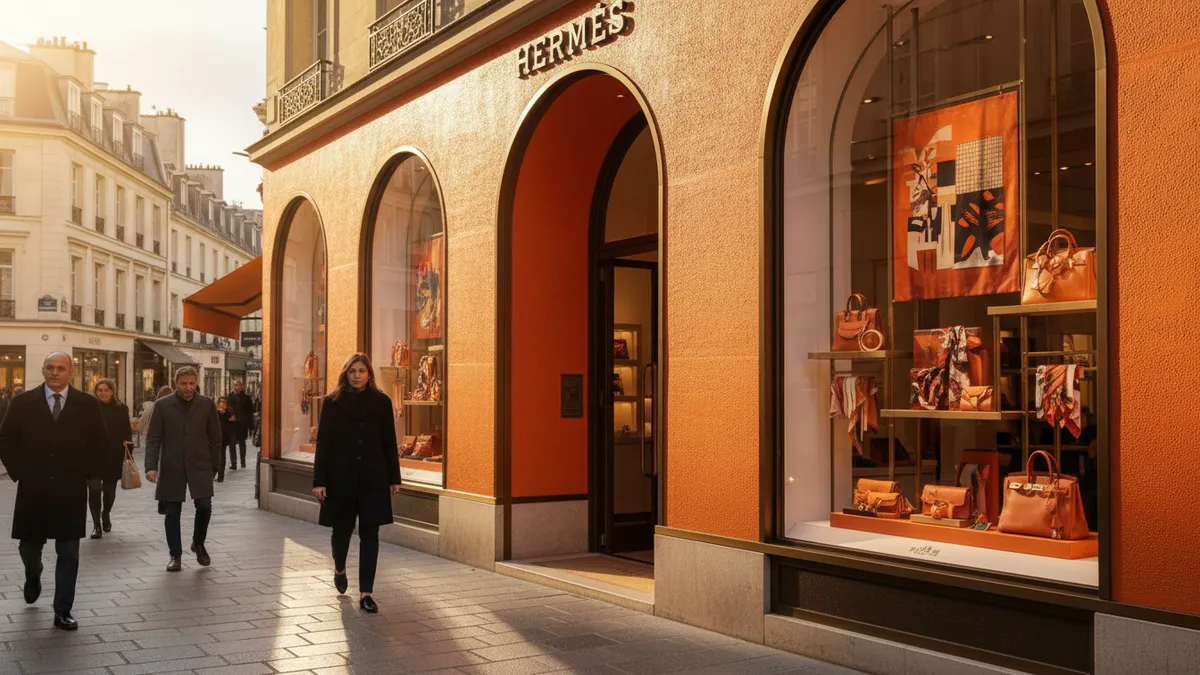 Hermès Q1 2026 Revenue €4.1B: Americas Up 17%, Middle East Down 6%