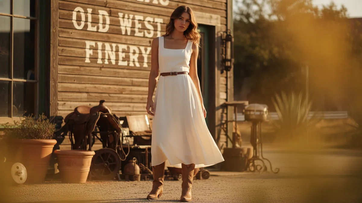 Square Neck Dress Outfits: 9 Flattering Looks to Try Right Now