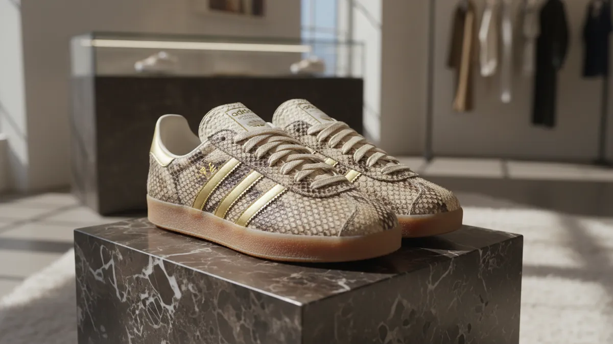 Wales Bonner Adidas rattlesnake Gazelle sneakers luxury fashion footwear