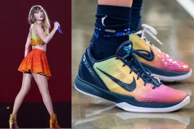 Caitlin Clark Wears Nike Kobe 6 Protro ‘Eras Tour’ PE Inspired by Taylor Swift — Final Kobe Before Signature Shoe