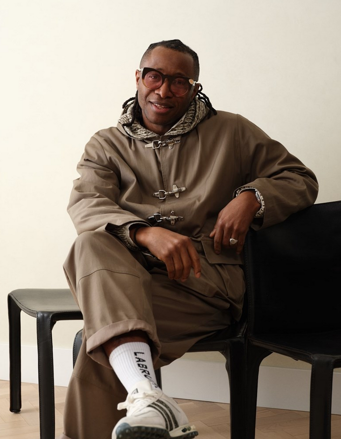 Foday Dumbuya of Labrum London, winner of the BFC/GQ Designer Fashion Fund 2026