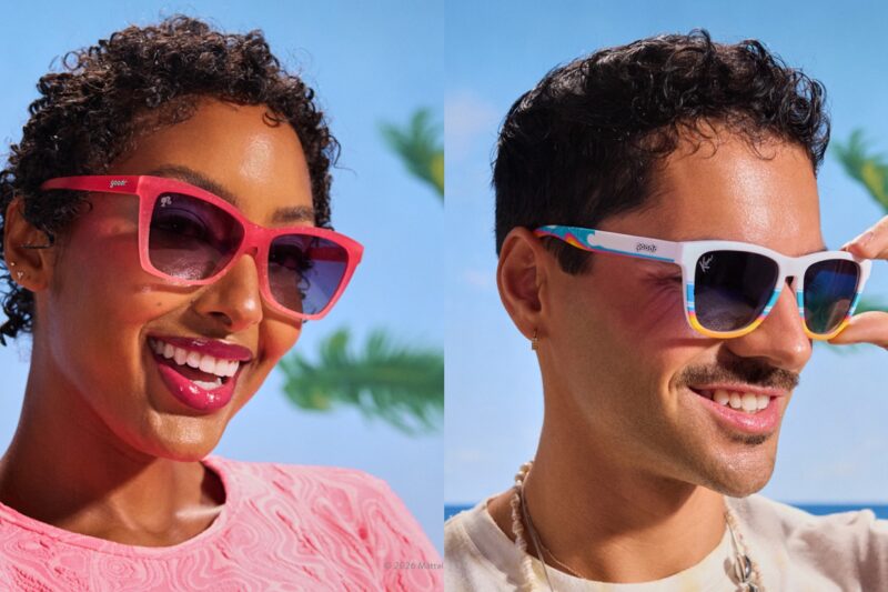 Goodr x Mattel’s Barbie and Ken Sunglasses Collection Launches June 14, 2026: Three Styles From $40
